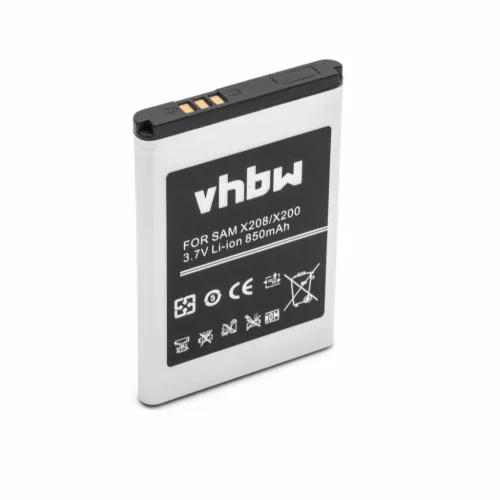 VHBW Mobile Phone Battery for Samsung AB043446LA, AB043446BC, AB043446BE - 850 mAh 3.7 V Li-Ion