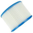 VHBW 1x Bosch 2607432024 Runde Filter, Weiß/Blau