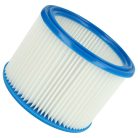 VHBW 1x Bosch 2607432024 Runde Filter, Weiß/Blau