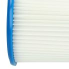 VHBW 1x Bosch 2607432024 Runde Filter, Weiß/Blau