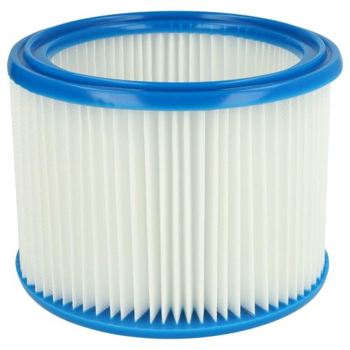 VHBW 1x Bosch 2607432024 Runde Filter, Weiß/Blau