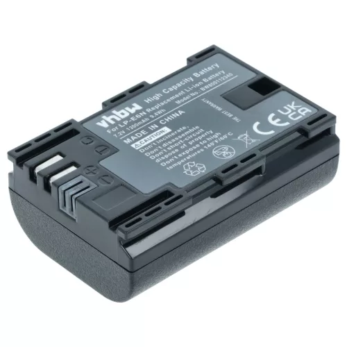 VHBW Akku Canon LP-E6N Ersatz - 1300 mAh 7,2 V Li-Ion