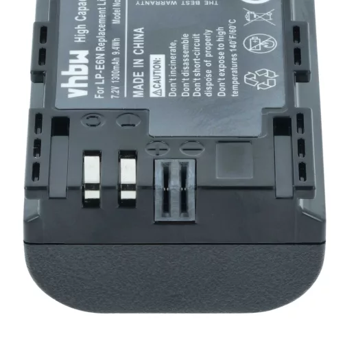 VHBW Akku Canon LP-E6N Ersatz - 1300 mAh 7,2 V Li-Ion