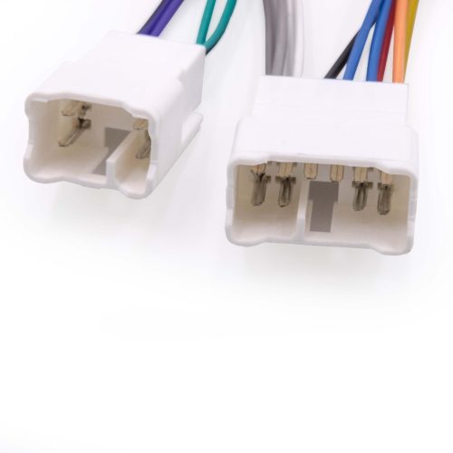 VHBW ISO Adapter für Toyota, Daihatsu, Lexus II A101 (1997-2000) Autoradio - ISO 10487 Anschluss