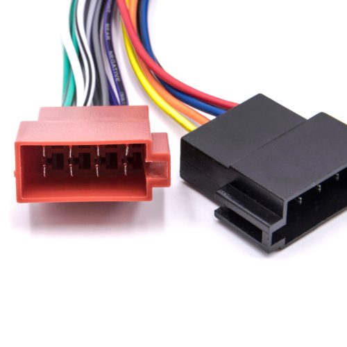 VHBW Universeller ISO-Adapter für Land Rover, BMW, Rover 3er-Serie Autoradios - ISO 10487 Anschluss