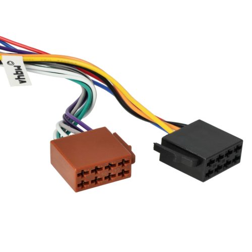 VHBW ISO Adapter für Honda, Fiat, Opel, Suzuki Autoradio - ISO 10487 Anschluss