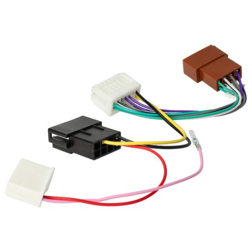 VHBW ISO Adapter Renault, Dacia, Mercedes, Opel autórádióhoz - ISO 10487 csatlakozó