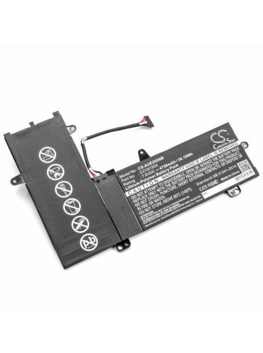 Notebook akkumulátor  Asus C21N1504-hez - 4750 mAh 7,6 V Li-polimer