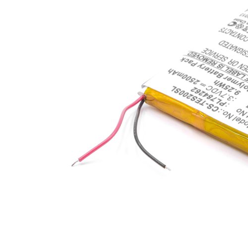 VHBW GPS Akku Teasi PL784262 - 2500 mAh 3,7 V Li-Polymer