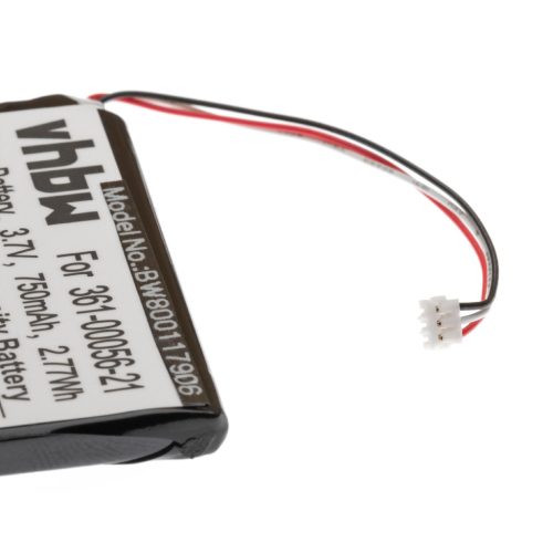 VHBW GPS Battery Garmin 361-00056-21 - 750 mAh 3.7 V Li-Ion