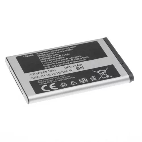 VHBW Mobile Phone Battery Samsung AB463651BABSTD, AB463651BA, AB463651BC - 950 mAh 3.7 V Li-Ion