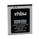 VHBW Mobile Phone Battery ZTE Li3824T44P4H716043 - 2400 mAh 3.85 V Li-Ion - Smartphone Battery