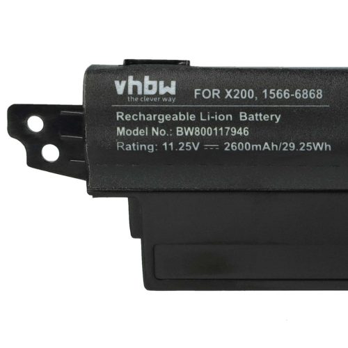 Notebook akkumulátor  Asus 1566-6868, 0B110-00240100E, A31LM9H - 2600 mAh 11,25 V Li-Ion, fekete