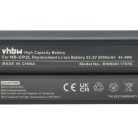 VHBW Akkumulátor Canon NB-CP2L, NB-CP1L, CS-CP2L, CS-CP2, CP-2L nyomtatókhoz - 2000 mAh 22,2 V Li-Ion
