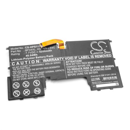 VHBW Notebook akkumulátor  HP BF04043XL, 924960-855, 924843-421, 924843-42 - 5200 mAh 7,7 V Li-polymer