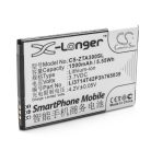 VHBW Mobile Phone Battery ZTE Li3714T42P3h765039 - 1500 mAh 3.7 V Li-Ion - Smartphone Battery