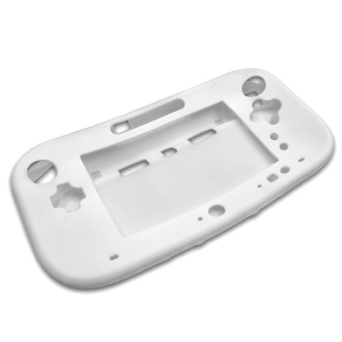 Nintendo Wii U Gamepad Burkolat - Tok, Szilikon, Fehér