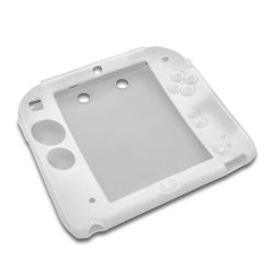 Nintendo 2DS Burkolat - Tok, Szilikon, Fehér
