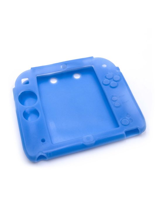 Nintendo 2DS Burkolat - Tok, Szilikon, Kék