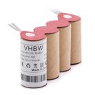 VHBW Battery for Kärcher BF9900, ABS-K55 - 1500 mAh, 4.8 V, NiMH