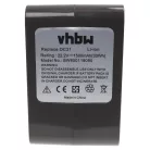 VHBW Battery for Dyson 17083-5010, 202932-02, 17083-3009, 17083-3511 - 1500 mAh, 22.2 V, Li-Ion