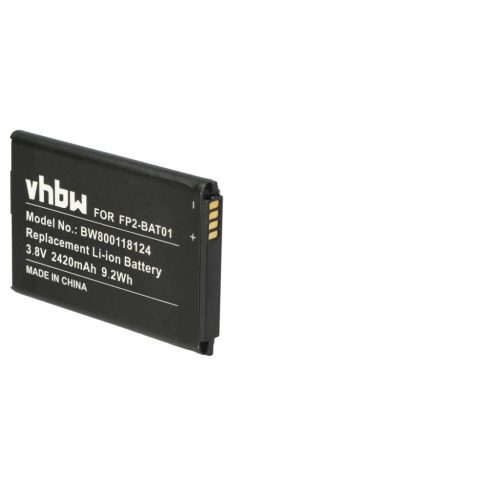 VHBW Mobile Phone Battery for Fairphone FP2-BAT01 - 2420 mAh 3.8 V Li-Ion - Smartphone Battery
