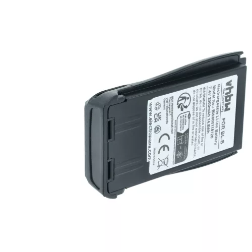 VHBW Radio Akku Baofeng BL-B - 2000 mAh 7,4 V Li-Ion