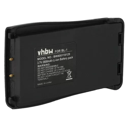VHBW Radio Akku Baofeng BL-1 - 2800 mAh 3,7 V Li-Ion