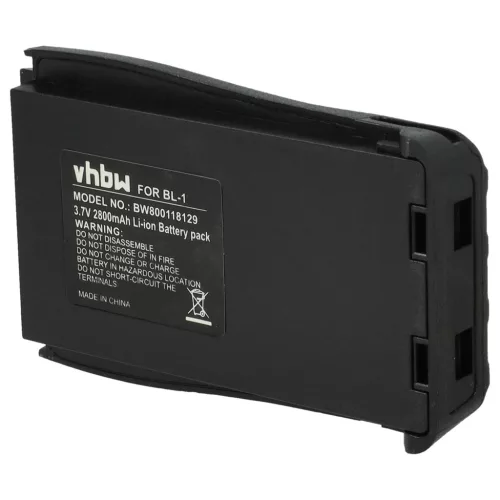 VHBW Radio Akku Baofeng BL-1 - 2800 mAh 3,7 V Li-Ion