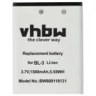 VHBW Radio Akku Baofeng BL-3 - 1500 mAh 3,7 V Li-Ion