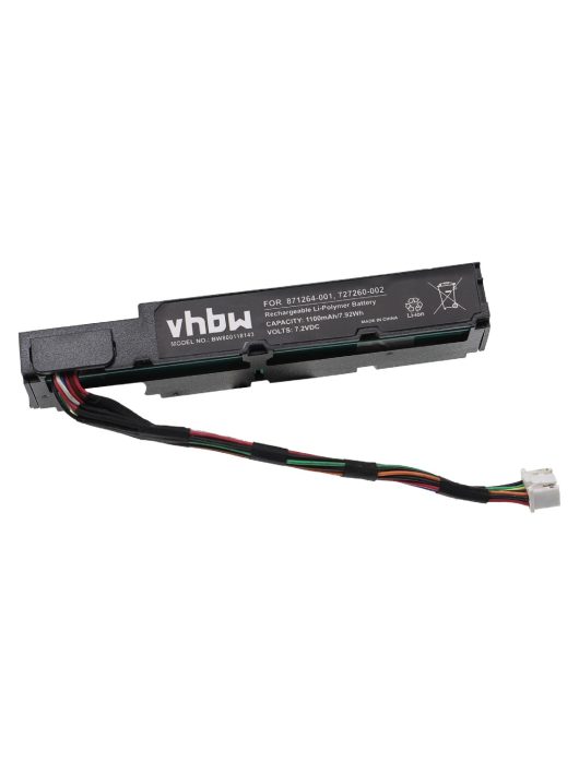 HP 71004, 727260-002, 727260-003, 727258-B21 RAID Vezérlőelem - 1100 mAh 3,7 V Li-Ion