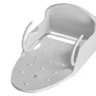 VHBW Steam Iron Holder - 11.5 x 22.5 x 9 cm, White