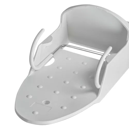 VHBW Steam Iron Holder - 11.5 x 22.5 x 9 cm, White