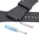 VHBW Sony Smartwatch csuklópánt - 12,8 cm + 8,9 cm, 25 mm, fekete