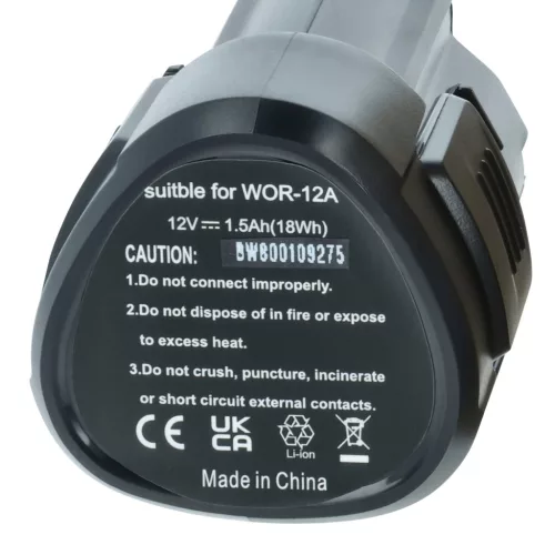 VHBW Electric Tool Battery KRGRT-PN-7734031 - 1500 mAh 12 V Li-Ion