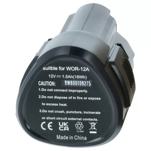 VHBW Electric Tool Battery KRGRT-PN-7734031 - 1500 mAh 12 V Li-Ion