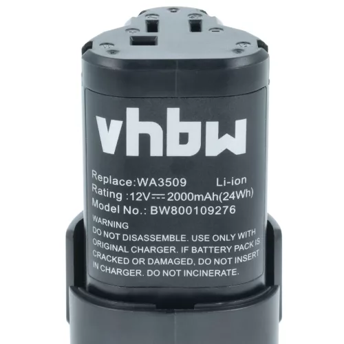 VHBW Electric Tool Battery RW9300 - 2000 mAh 12 V Li-Ion