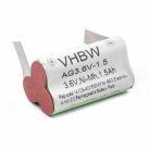 VHBW Battery for AEG / Electrolux Type 141 - 1500 mAh, 3.6 V, NiMH