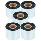 VHBW Thermal Transfer Ribbon for Godex, Printronix, TSC, Valentin Printers - 50 mm x 300 m Wax Resin