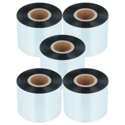   VHBW Thermal Transfer Ribbon for Godex, Printronix, TSC, Valentin Printers - 50 mm x 300 m Wax Resin