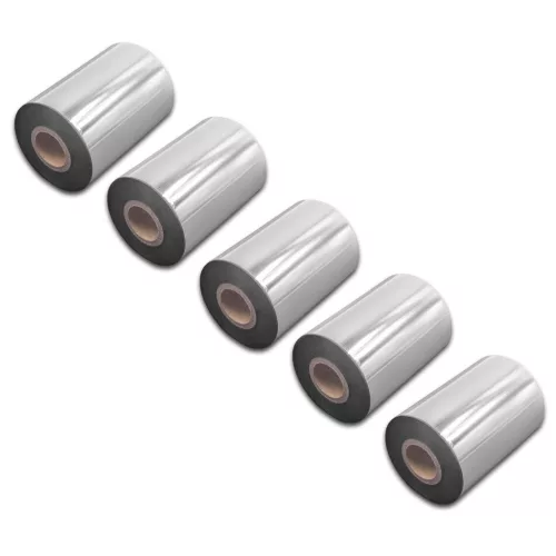 VHBW Thermal Transfer Ribbon for Godex, Printronix, TSC, Valentin Printers - 90 mm x 300 m, Wax Resin