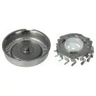 VHBW Philips HP1917, HQ2 Shaving Head, 3x - Stainless Steel