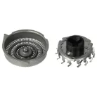 VHBW Philips HQ9 Shaving Head, 3x, Stainless Steel