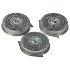 VHBW Philips HQ9 Shaving Head, 3x, Stainless Steel