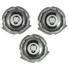VHBW Philips SH30/50 Shaving Head, 3x, Nickel