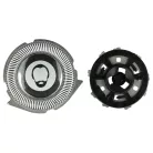 VHBW Philips SH30/50 Shaving Head, 3x, Nickel