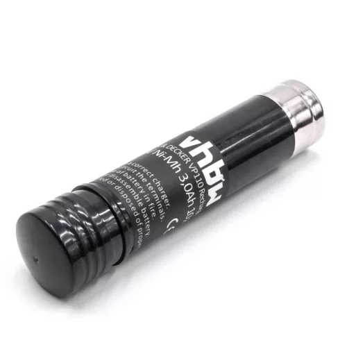 VHBW Akku für Black & Decker Werkzeuge (S100, S110) - 3.6V, Ni-MH, 3000 mAh