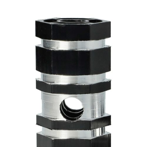 VHBW 2x Lábtartó Kerékpárhoz, BMX, Hegyi Kerékpár - BMX Csapok, 6,6 x 2,5 cm, Fekete