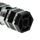 VHBW 2x Lábtartó Kerékpárhoz, BMX, Hegyi Kerékpár - BMX Csapok, 6,6 x 2,5 cm, Fekete