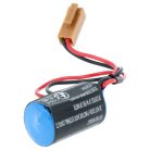 VHBW CNC Controller Battery LS14250-MR, FBT030A, FBT020A, ER3V/3.6V, NP8P-BT - 1000 mAh 3.6 V Li-MnO2